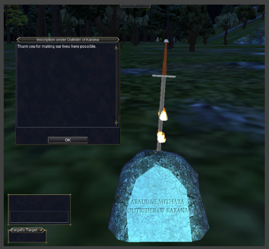 Gaming Corner Saturday - A Visit to the Aradune Memorial
