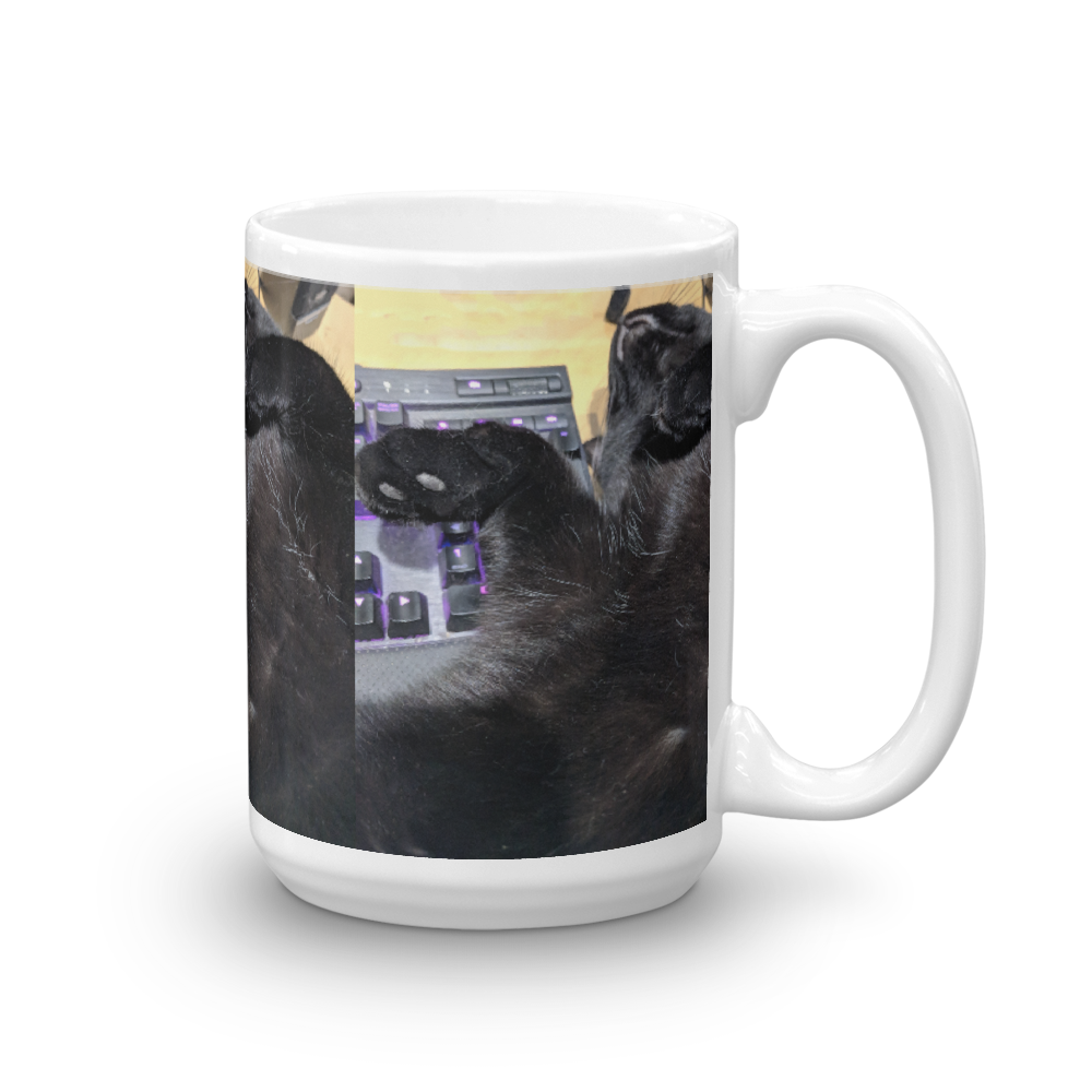 Cat Kitty Feline Lover's Mug Kanweienea Kreations 