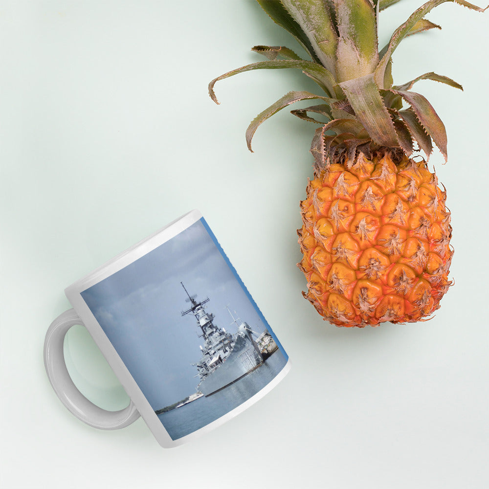 USS Missouri Pearl Harbor Ceramic Coffee Mug