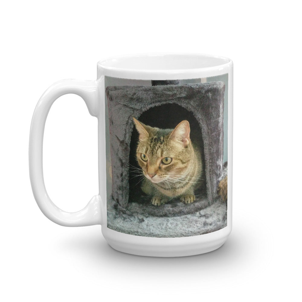 coffee tea Tiggy The Tabby Cat Studio Helper Mug