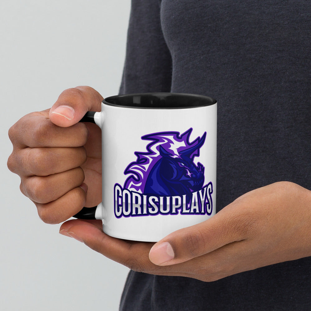 CorisuPlays Ceramic Mug with Color Inside