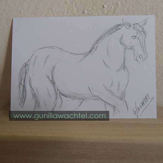 30 Days of Horses ACEO #5