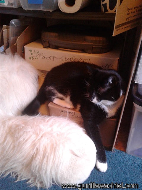 Artwork in Progress - and the Benefits of Studio Helpers
