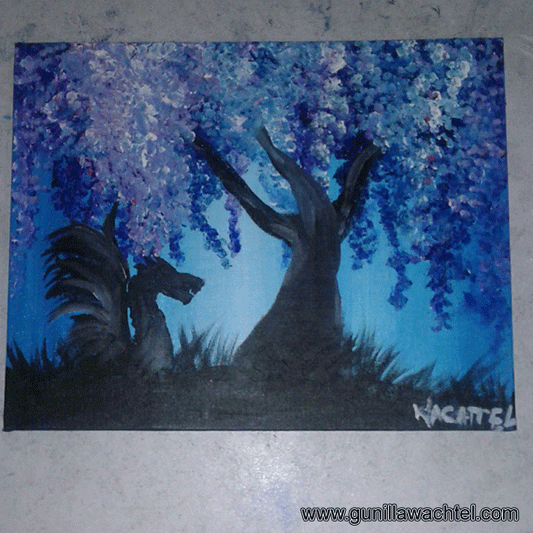 Dreamy Blossom Tree and Dragon