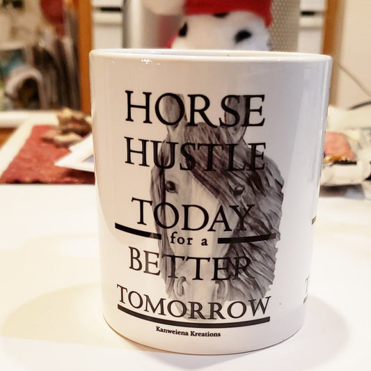 Great gift idea for horse lovers! Horse hustle Mug