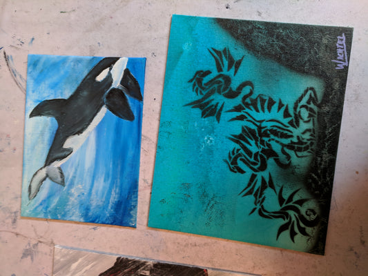 Looking Through the Studio