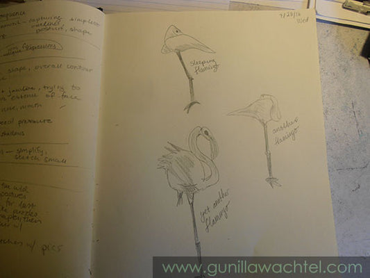 A Couple of Sketches from My Sketchbook