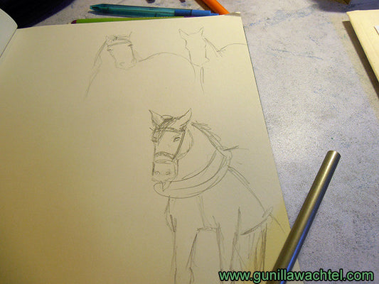 Sketchbook - Horses