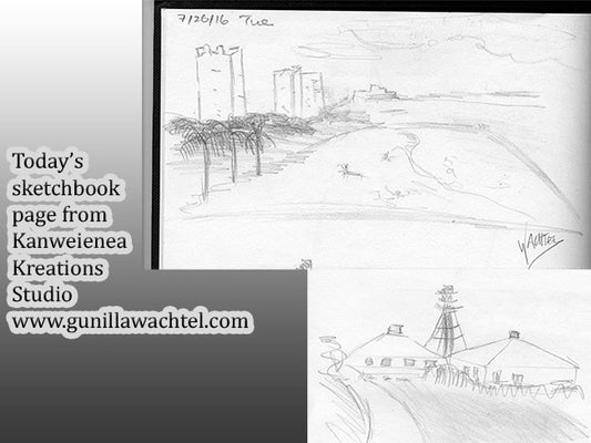 A Behind the Scenes Look at One of My Sketchbooks