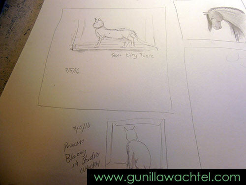A Few Pencil Sketches from My Sketchbook