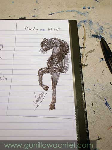 Horses Sneaking Into My Planner Pages