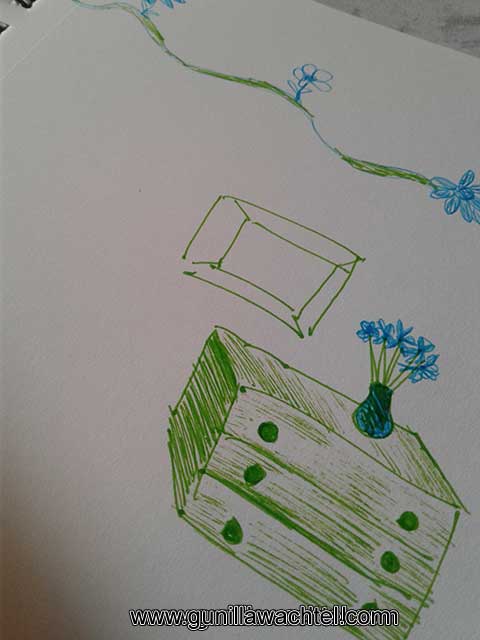 Sketchbook Sunday - Colorful sketches