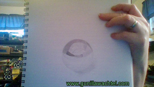 Reflective Sphere Study Sketch