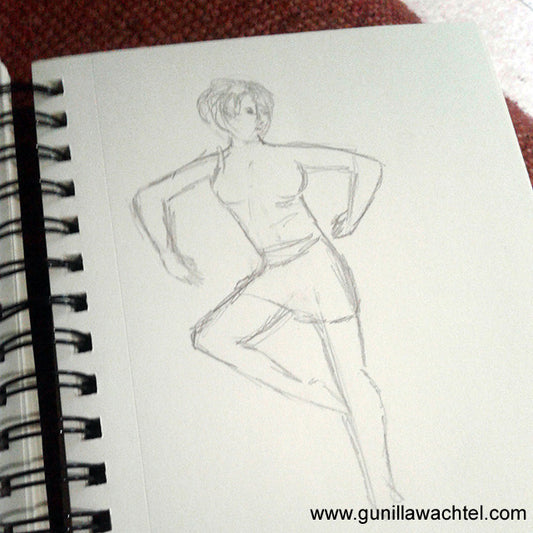 Pages from the Sketchbook - Study