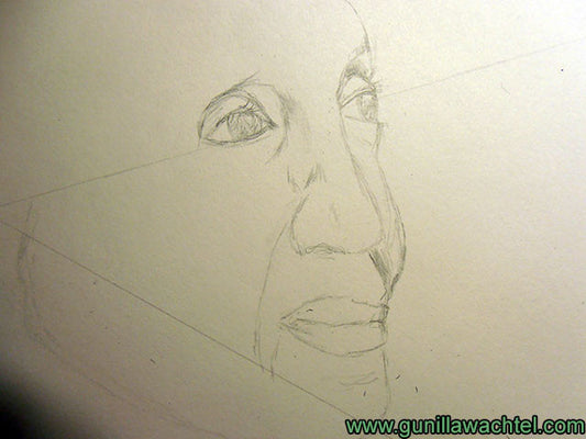 In the studio - Sketch Study