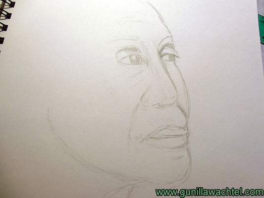 Portrait Study Sketch