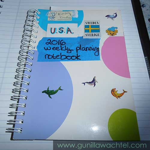 Revamp of A Weekly Planning Notebook