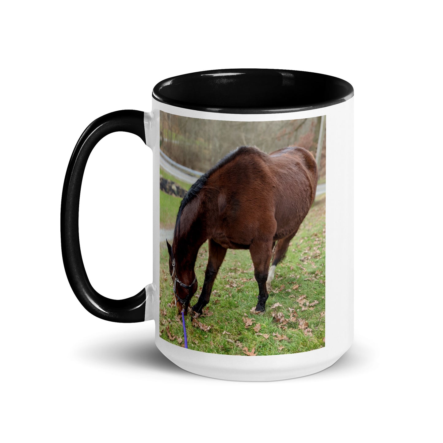 Yggdrasil the Horse Mug with Color Inside