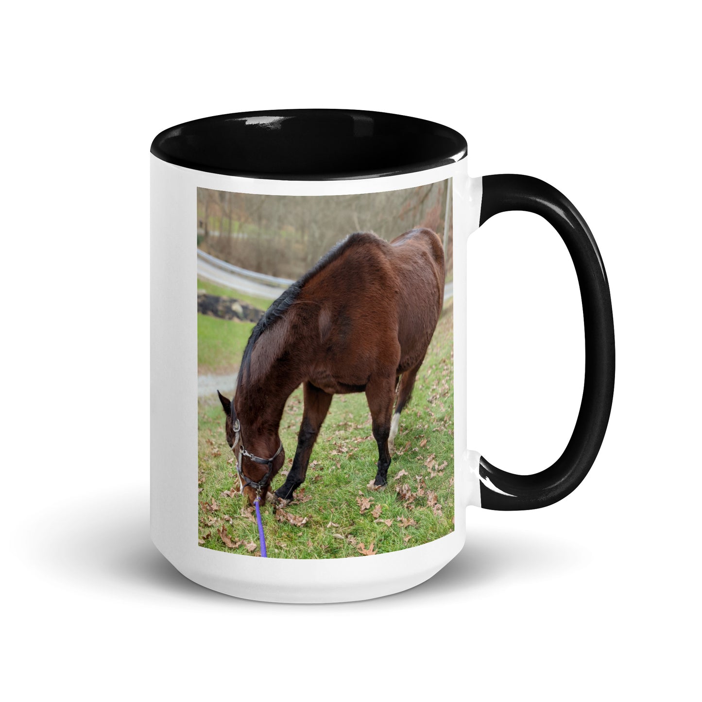 Yggdrasil the Horse Mug with Color Inside