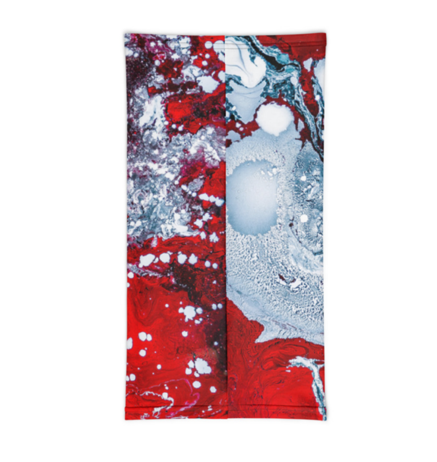 Red white and blue Neck Gaiter neck warmer bandana
