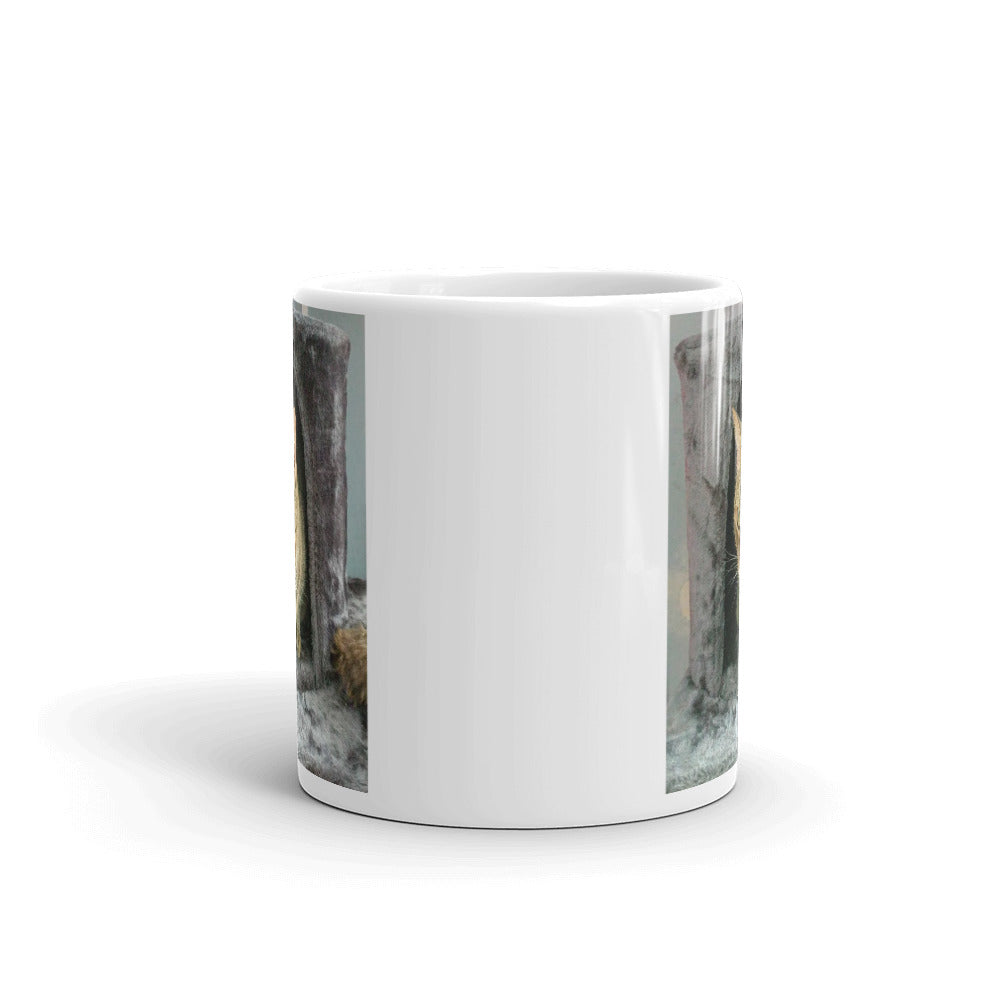 Tiggy The Tabby Cat Studio Helper Mug kitteh
