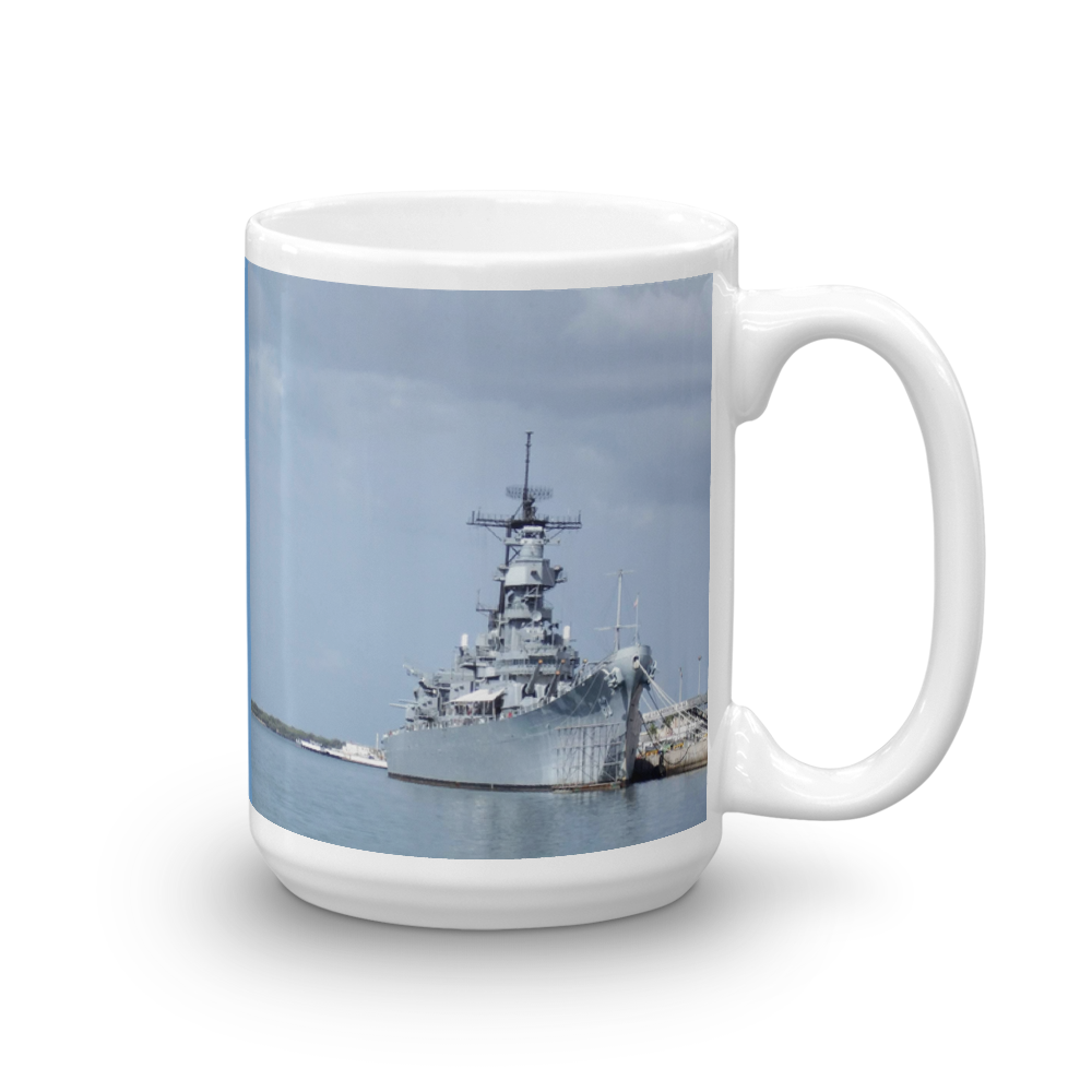 USS Missouri Pearl Harbor Oahu Hawaii Mug Honolulu
