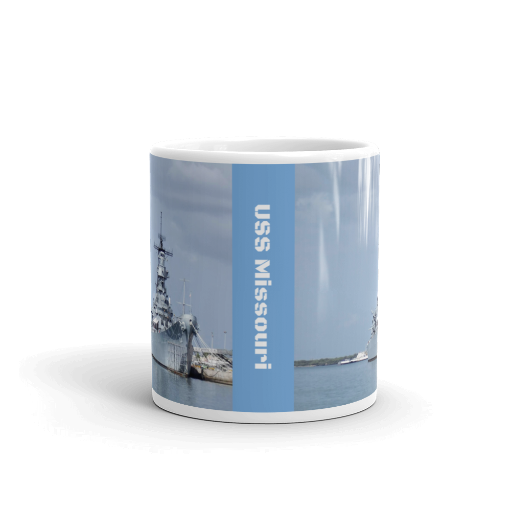 USS Missouri Pearl Harbor Oahu Hawaii Mug 11 Oz