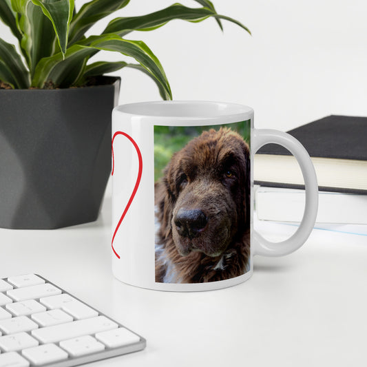 Cleo the Newfoundland Dog Landseer Mug