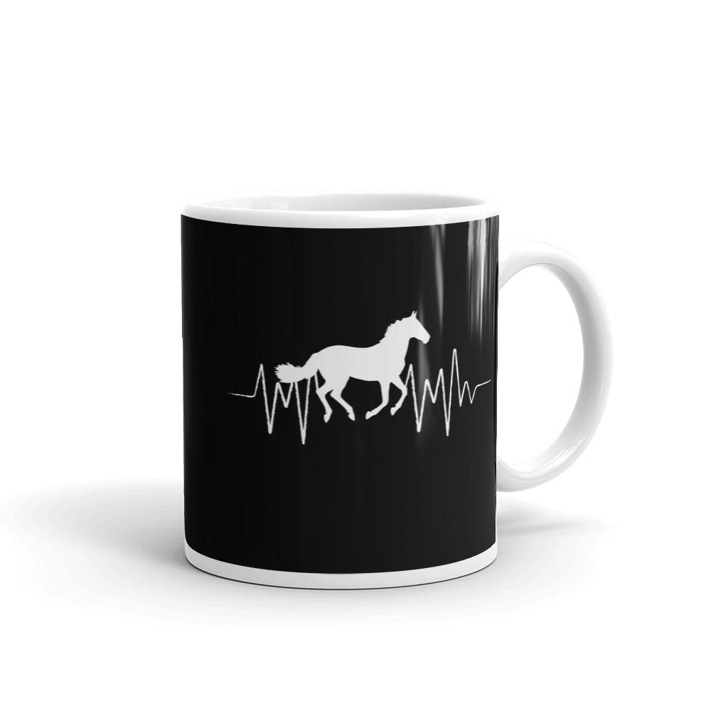 horse pulse Horse heartbeat Mug