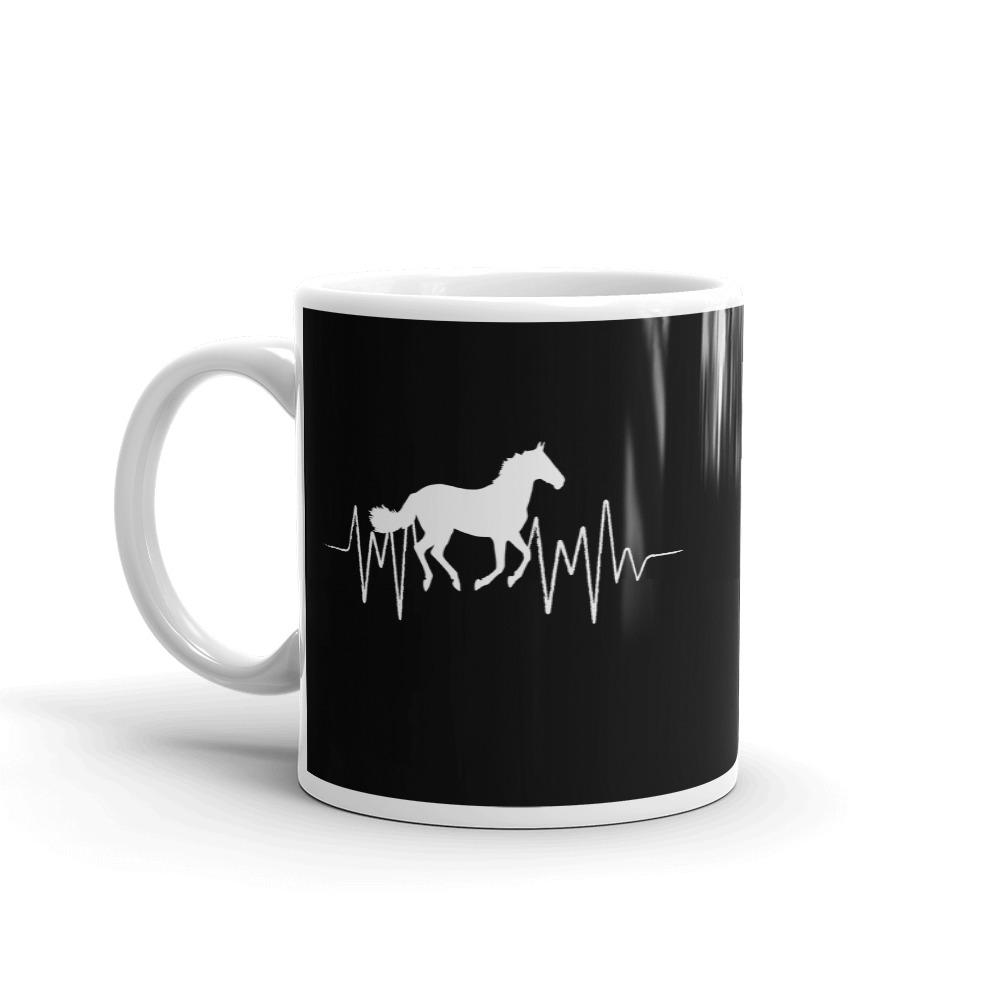 Horse heartbeat Mug 11 oz