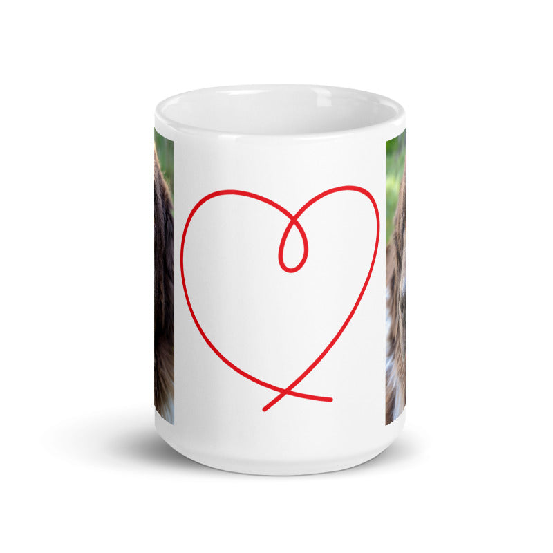 heart Cleo mug 15 oz
