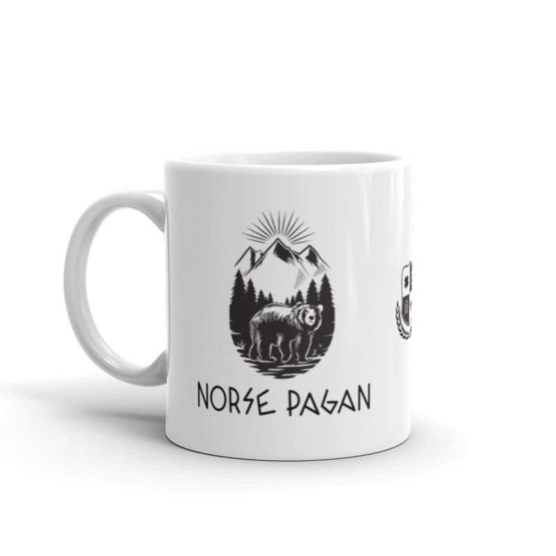 Norse Pagan White Mug Ceramic Dishwasher Safe